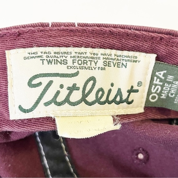 Titleist University of Minnesota Cap Twins Forty Seven Goldie Gopher Vintage - Picture 6 of 7